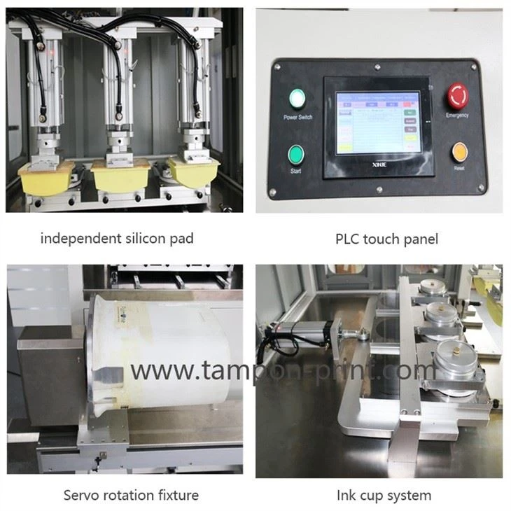 Pneumatic Rotating Ink Pad Printer